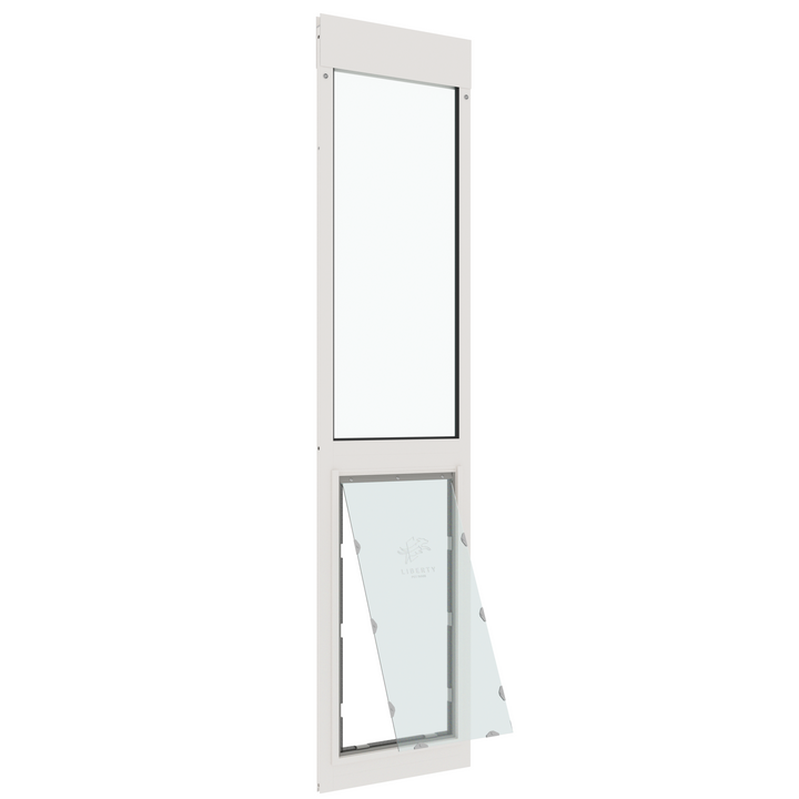 dog door for sliding glass door with lock